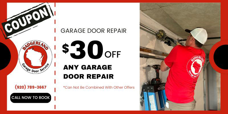 Garage Door Coupons | Badgerland Garage Door Repair Service