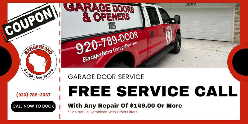 Garage Door Coupons | Badgerland Garage Door Repair Service