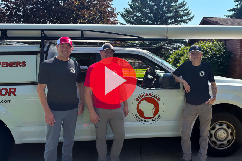 Badgerland Garage Door Service Owner Jeffery Pinney on CBS's Local Five Live